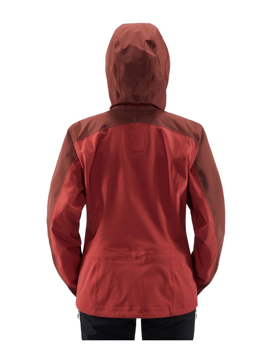 Haglöfs Stipe Jacket Women, brick red/maroon red  - Bild 5