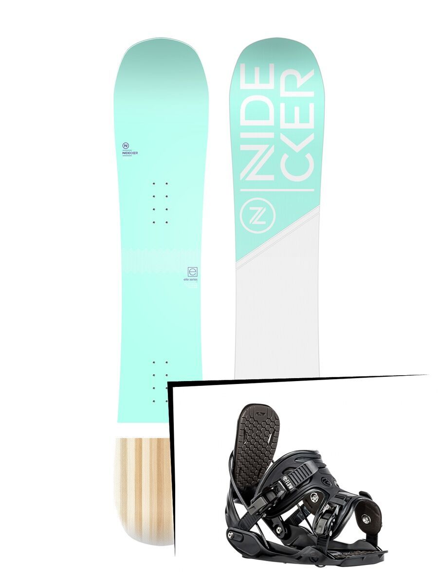 Set: Nidecker Elle 2019 + Flow Alpha (1908490S) - Bild 1