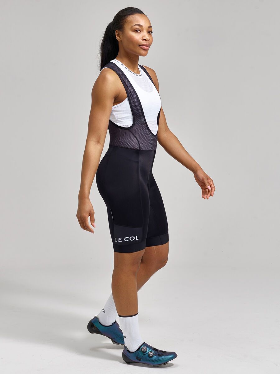 Le Col Womens Sport Bib Shorts II, black/black - Bild 7