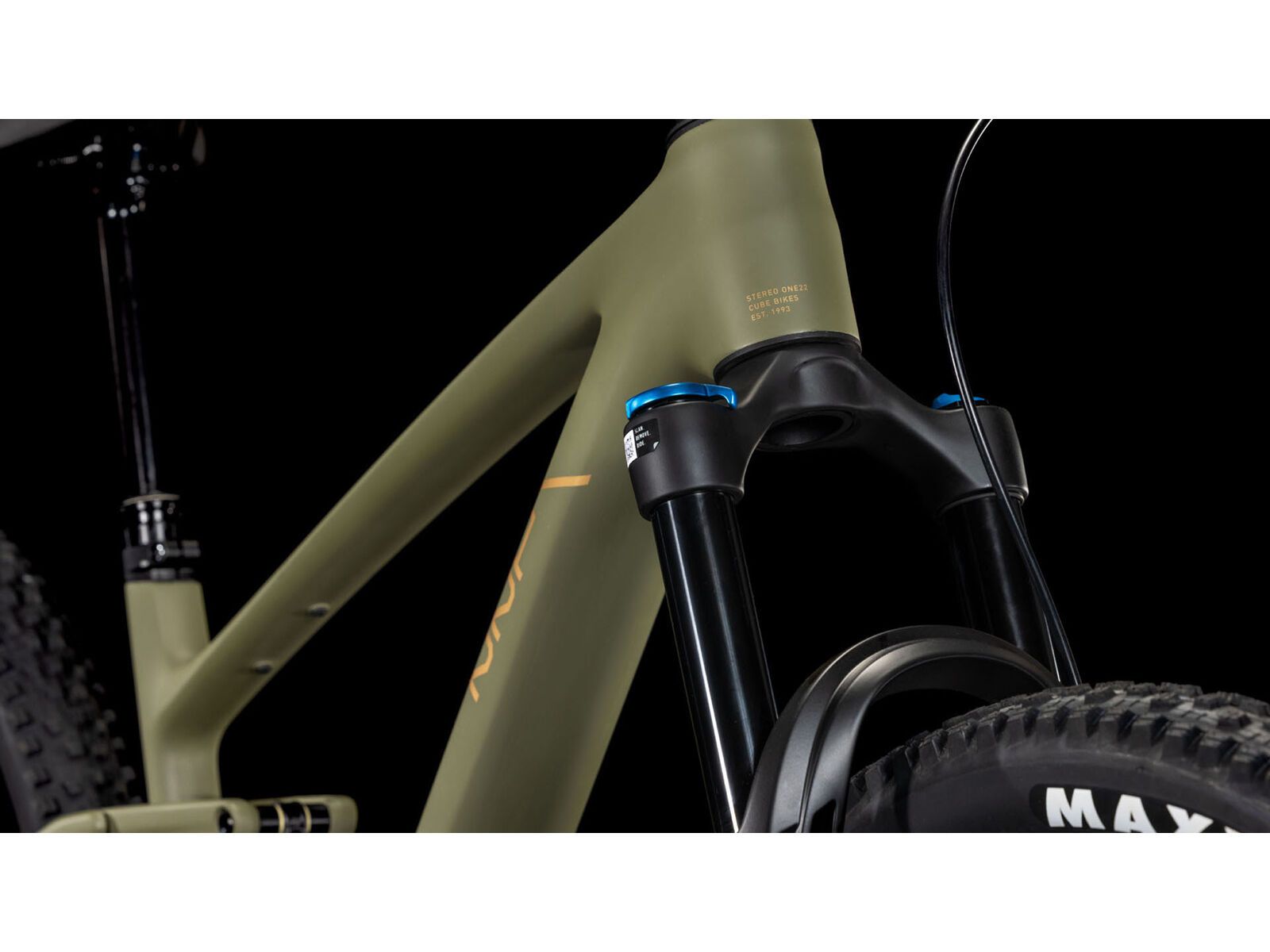 Cube Stereo One22 C:62 TM 29, dustyolive´n´gold - Bild 7