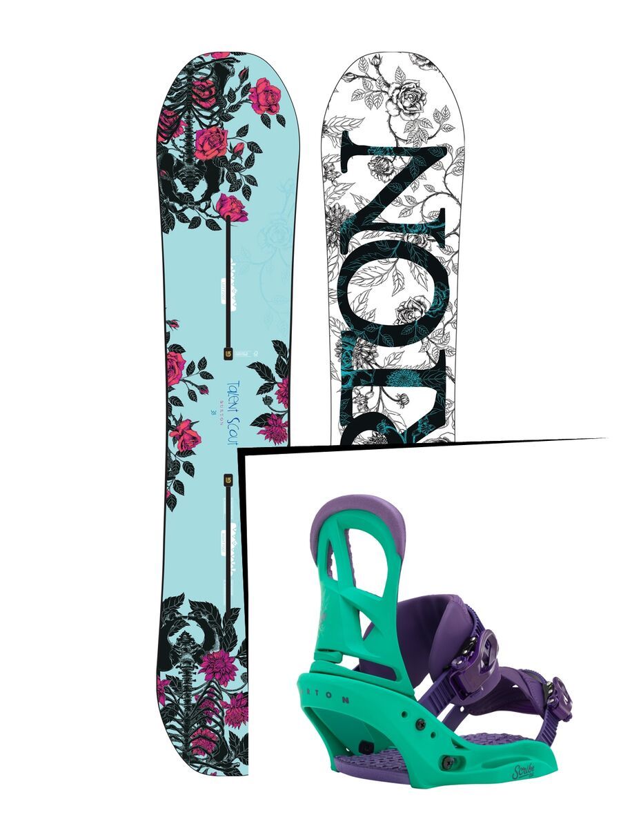 Burton Set: Talent Scout 2016 + Burton Scribe EST - Bild 1