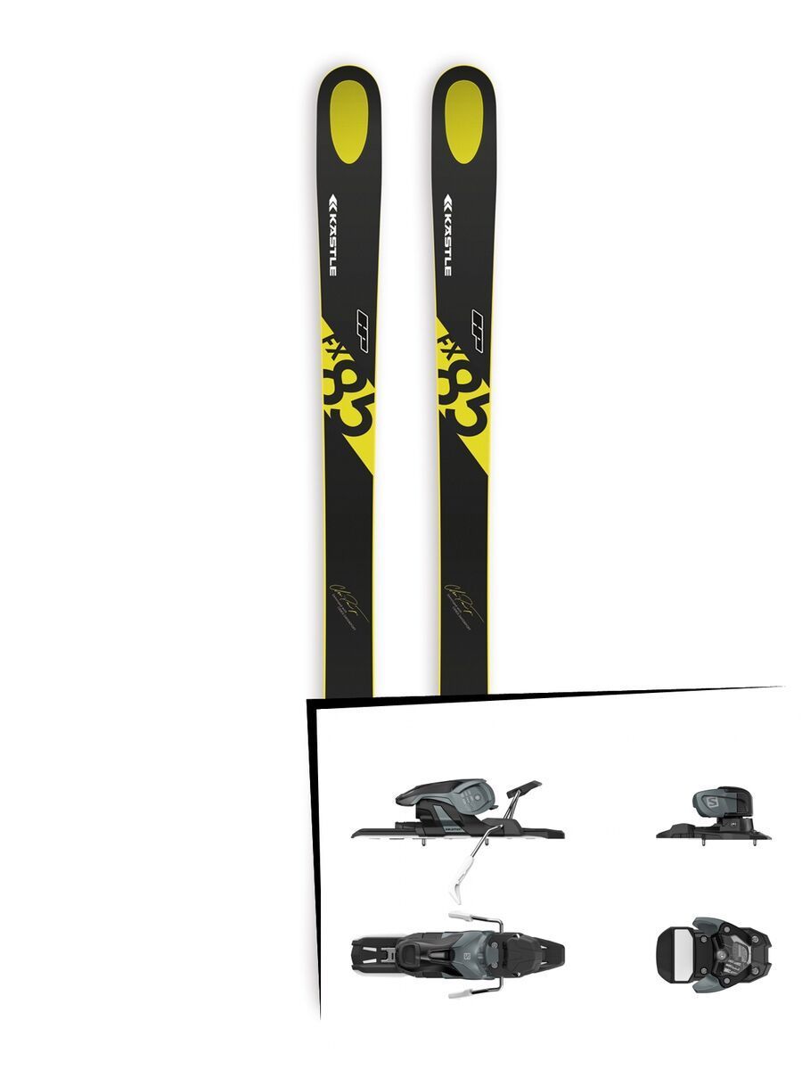 Set: Kästle FX85 HP 2019 + Salomon Warden 11 dark grey/black - Bild 1