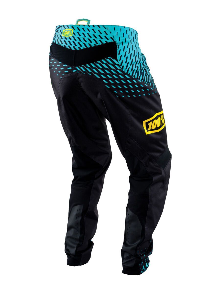 100% R-Core DH Pant, black cyan - Bild 2