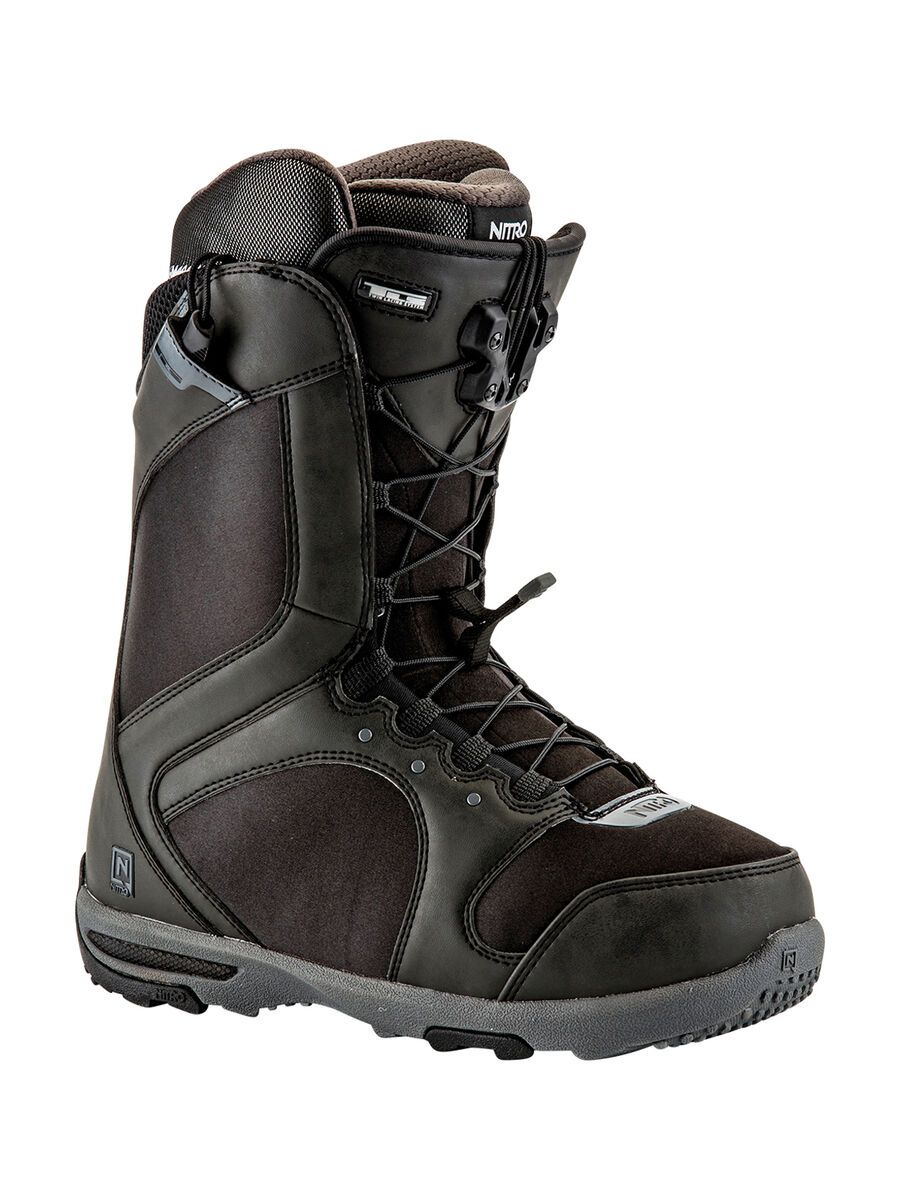 *** 2. Wahl *** Nitro Monarch TLS 2017, black - Snowboardschuhe | Größe 39 1/3 // 25,5 - Bild 1