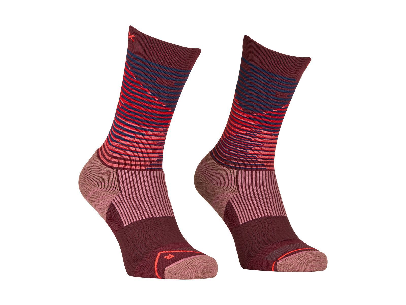 Ortovox All Mountain Mid Socks W, winetasting - Bild 1