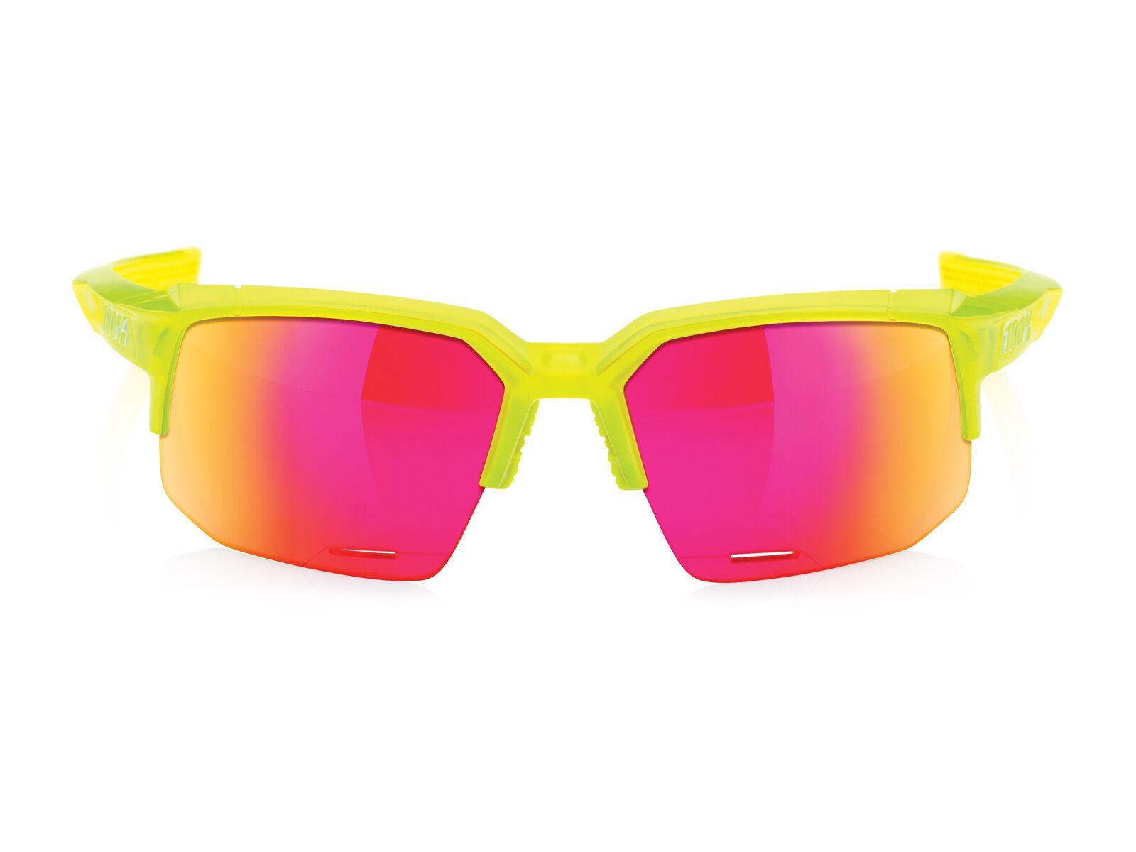 100% Speedcoupe, acidulous/Lens: purple mirror - Bild 2