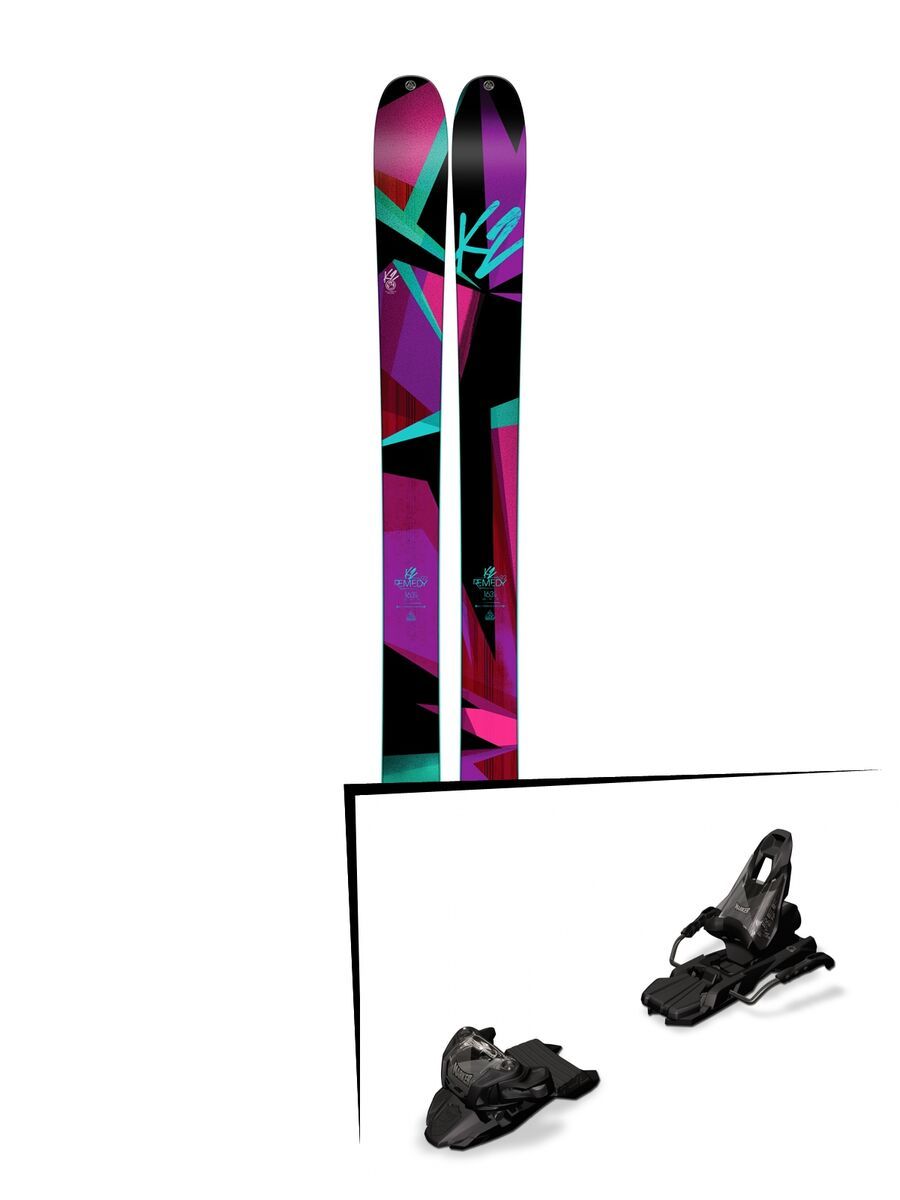 Set: K2 SKI Remedy 92 2017 + Marker Free Ten inkl. Screw-Kit (1685471) - Bild 1
