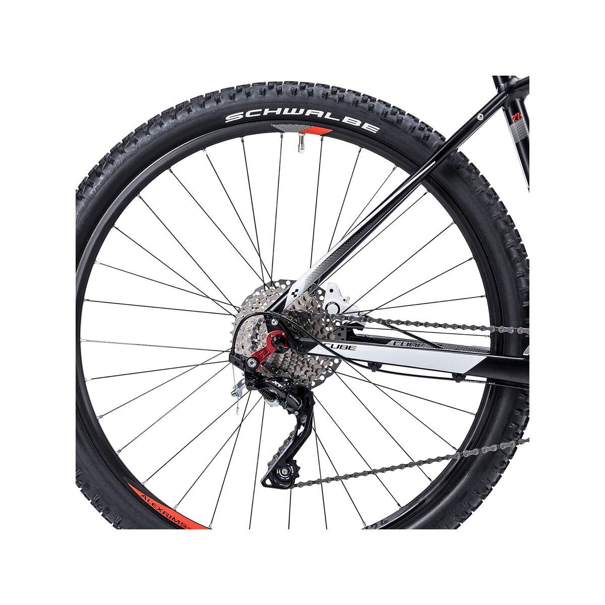 Cube Attention 27.5, black/white/red - Bild 4