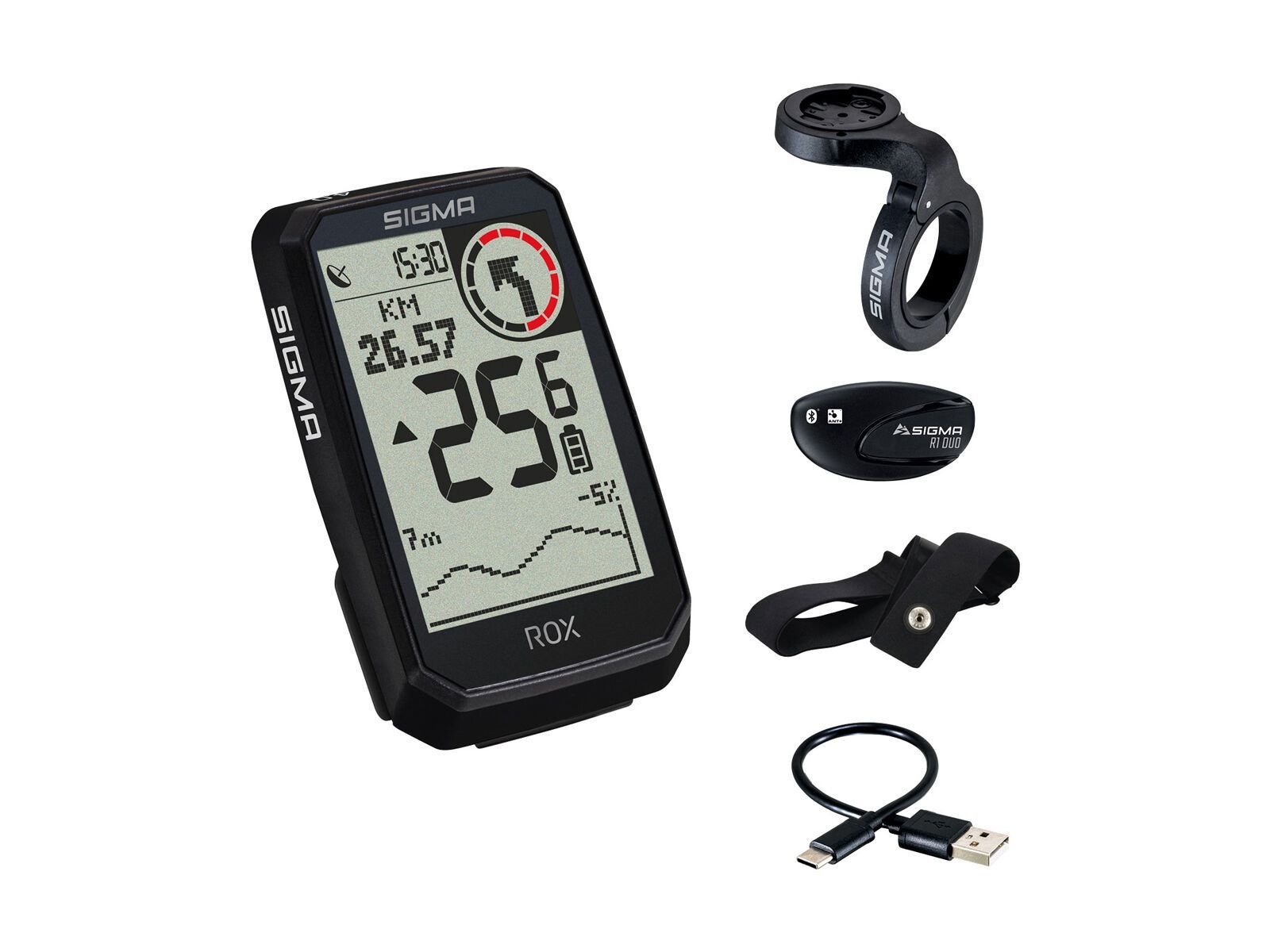 Sigma ROX 4.0 Endurance HR Set, black - Bild 5