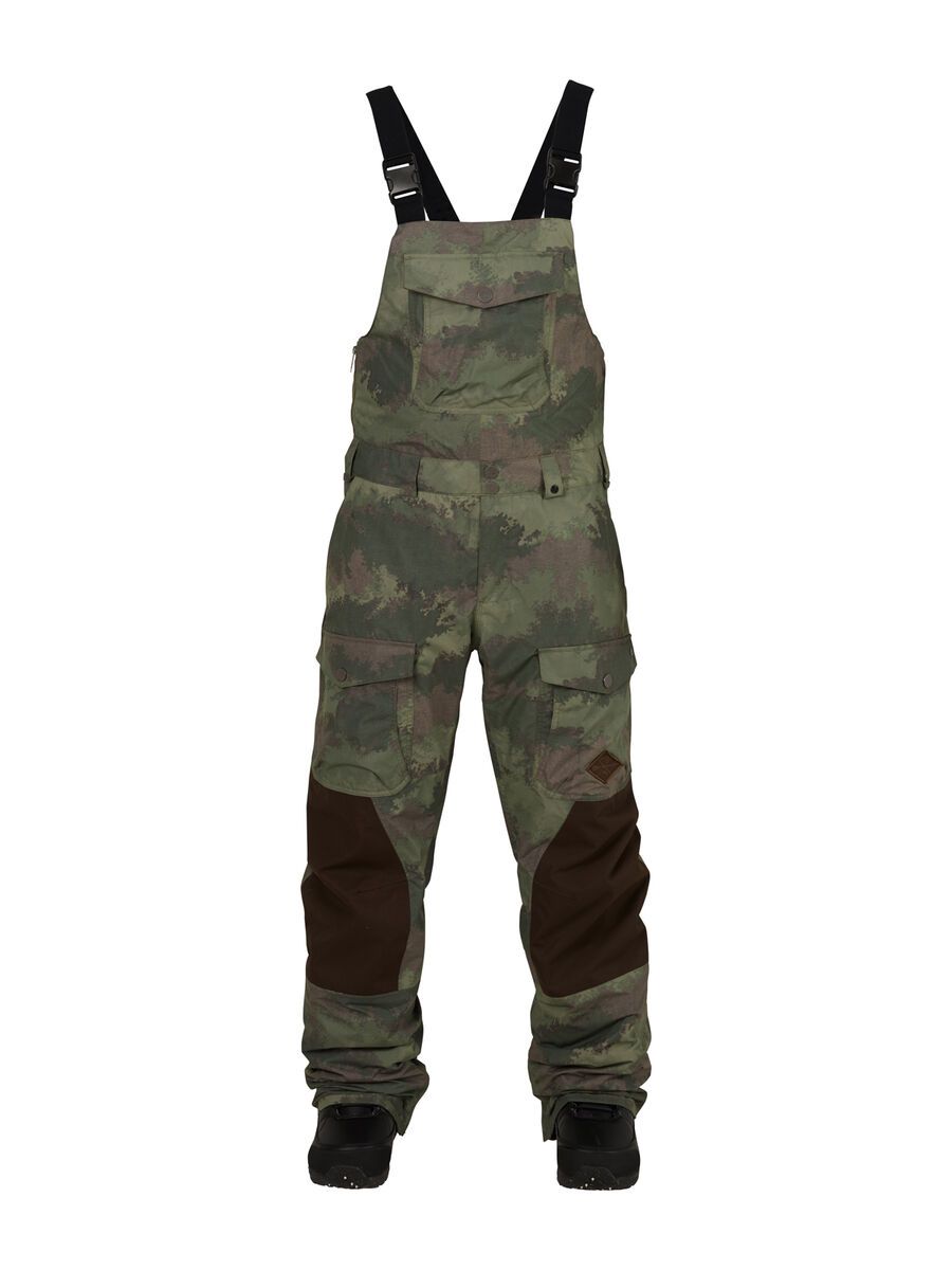 Burton Buckshot Bib Pant, oil camo/mocha - Bild 1