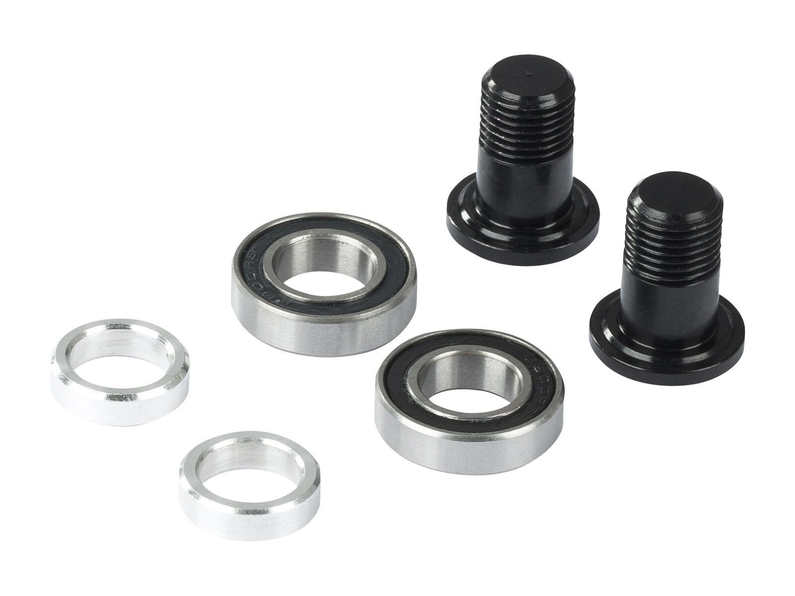 Cube Lager-/Schraubensatz Umlenkhebel Sitzstrebe Set Fritzz (2015), silver - Bild 1