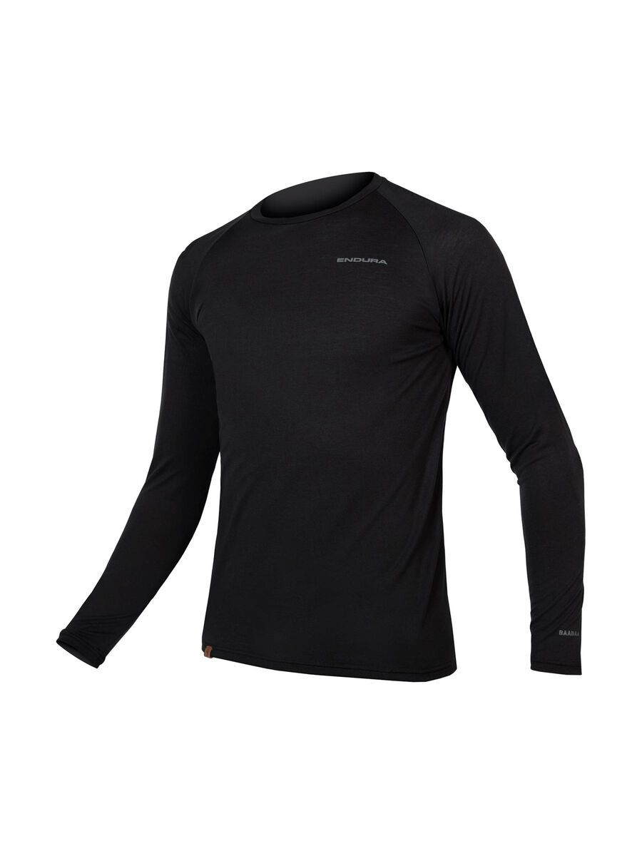Endura BaaBaa Blend Baselayer (Langarm), black - Bild 1