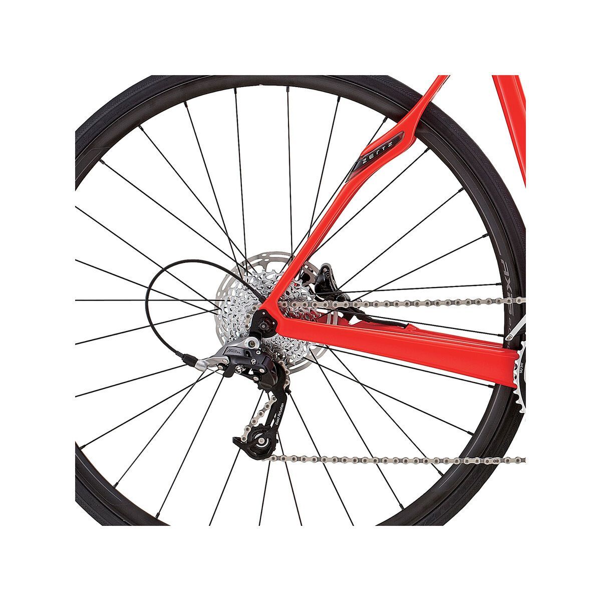 Specialized Roubaix SL4 Elite Disc, gloss rocket red/black/clean - Bild 4