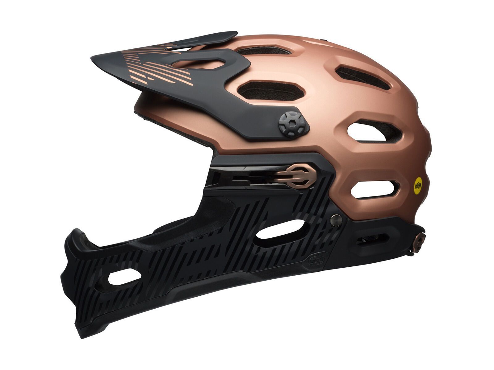 Bell Super 3R MIPS, matte/gloss copper/black - Bild 2