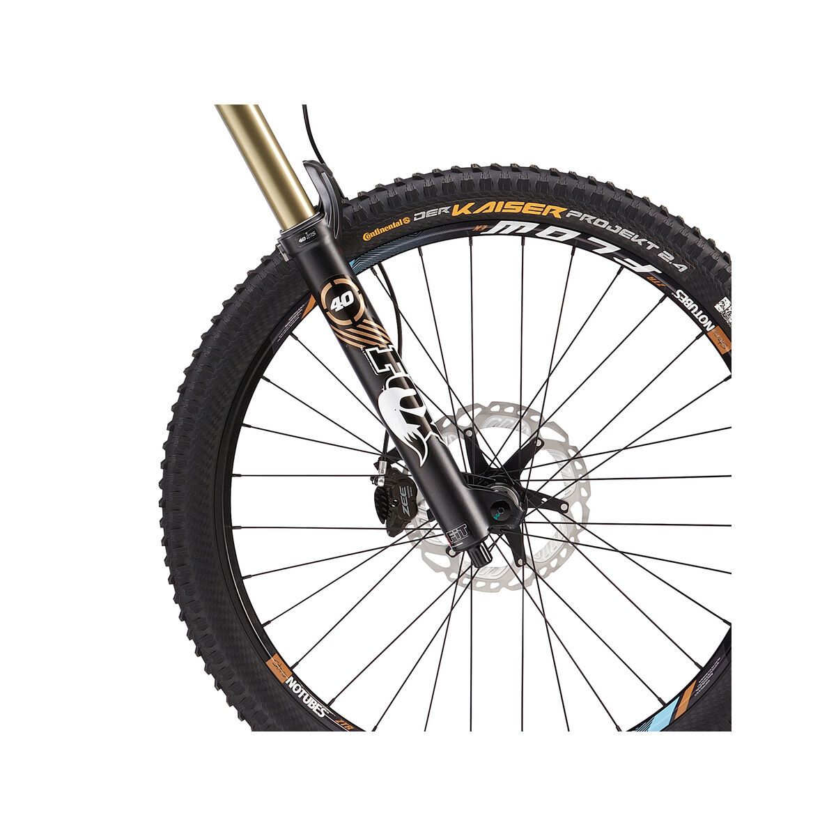 GT Fury Team 27.5, black/blue/copper - Bild 2