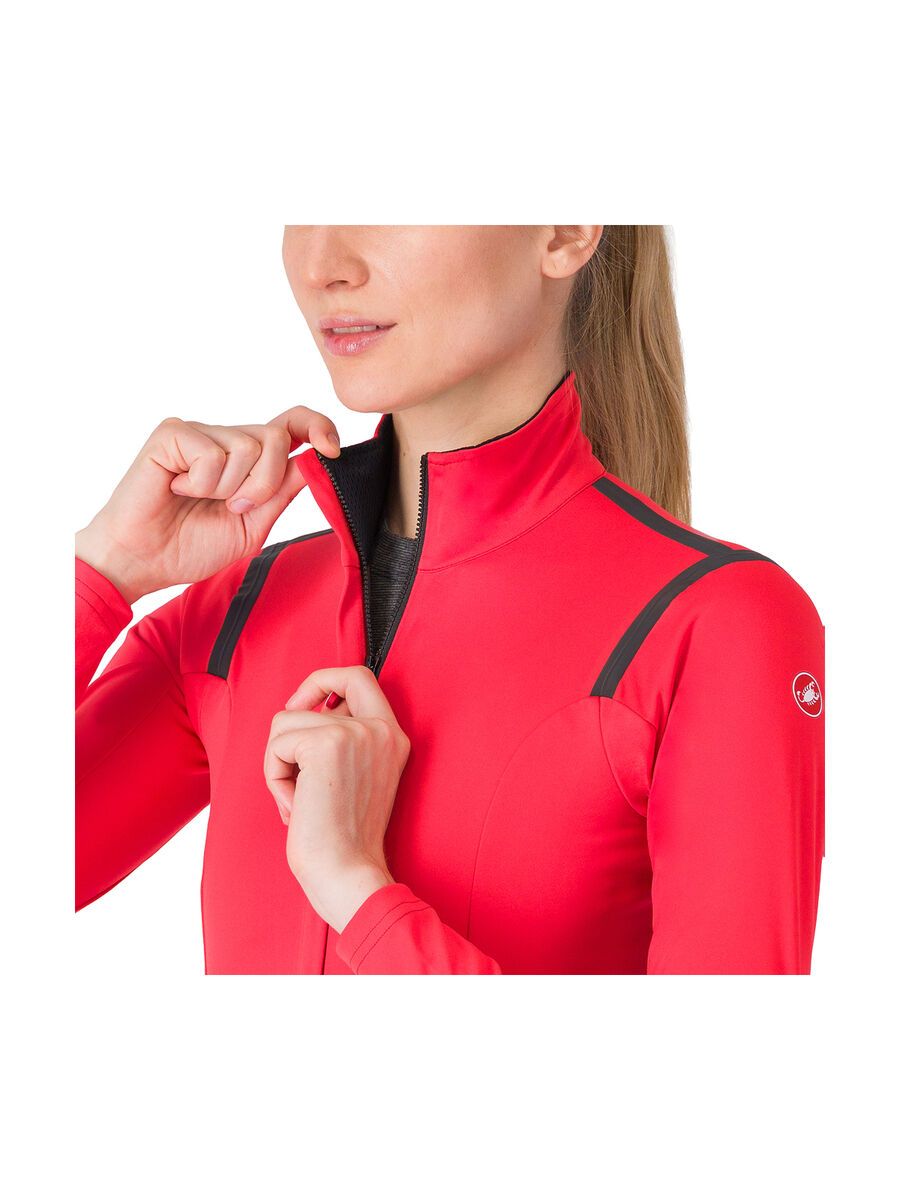 Castelli Perfetto RoS 3 W Jacket, hibiscus/black reflex - Bild 4