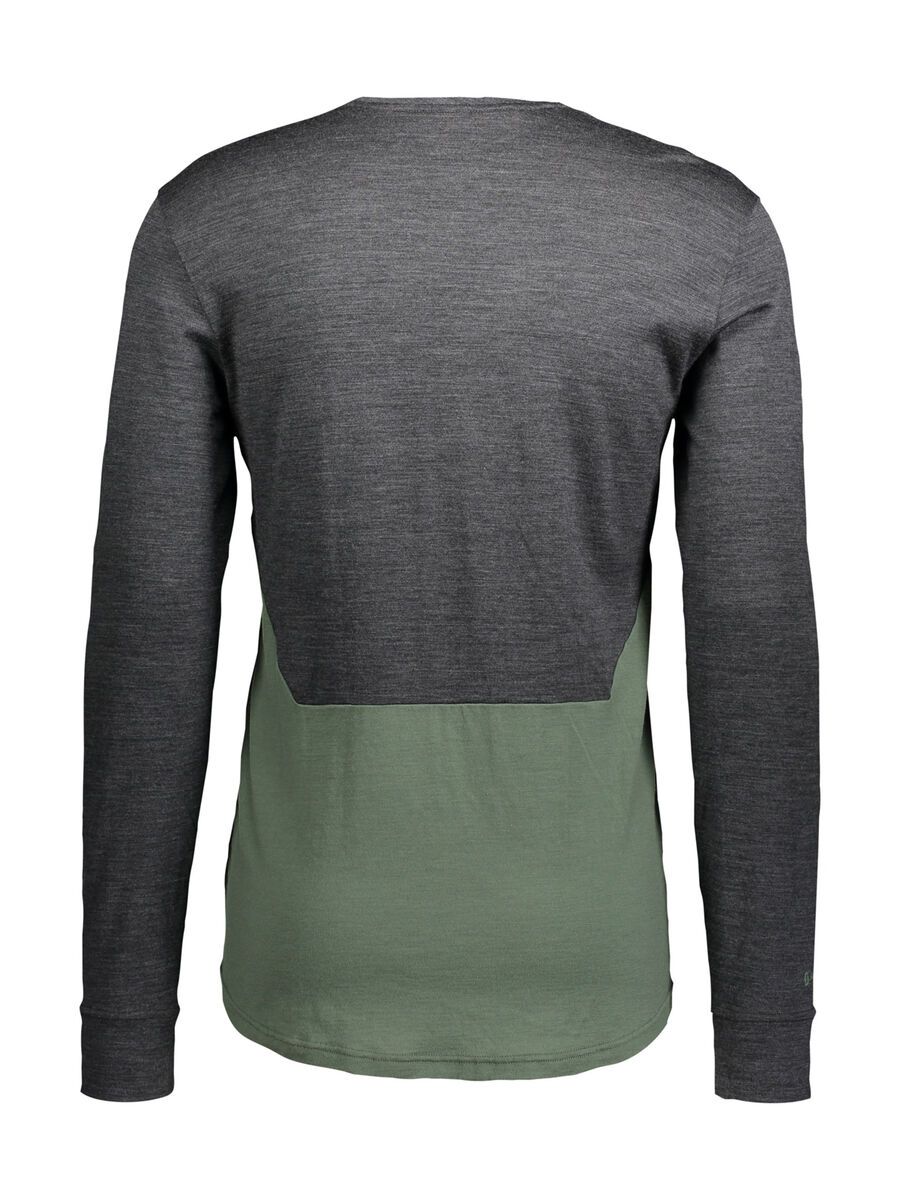 Scott Defined Merino L/SL Men's Shirt, frost green/dark grey melange - Bild 3