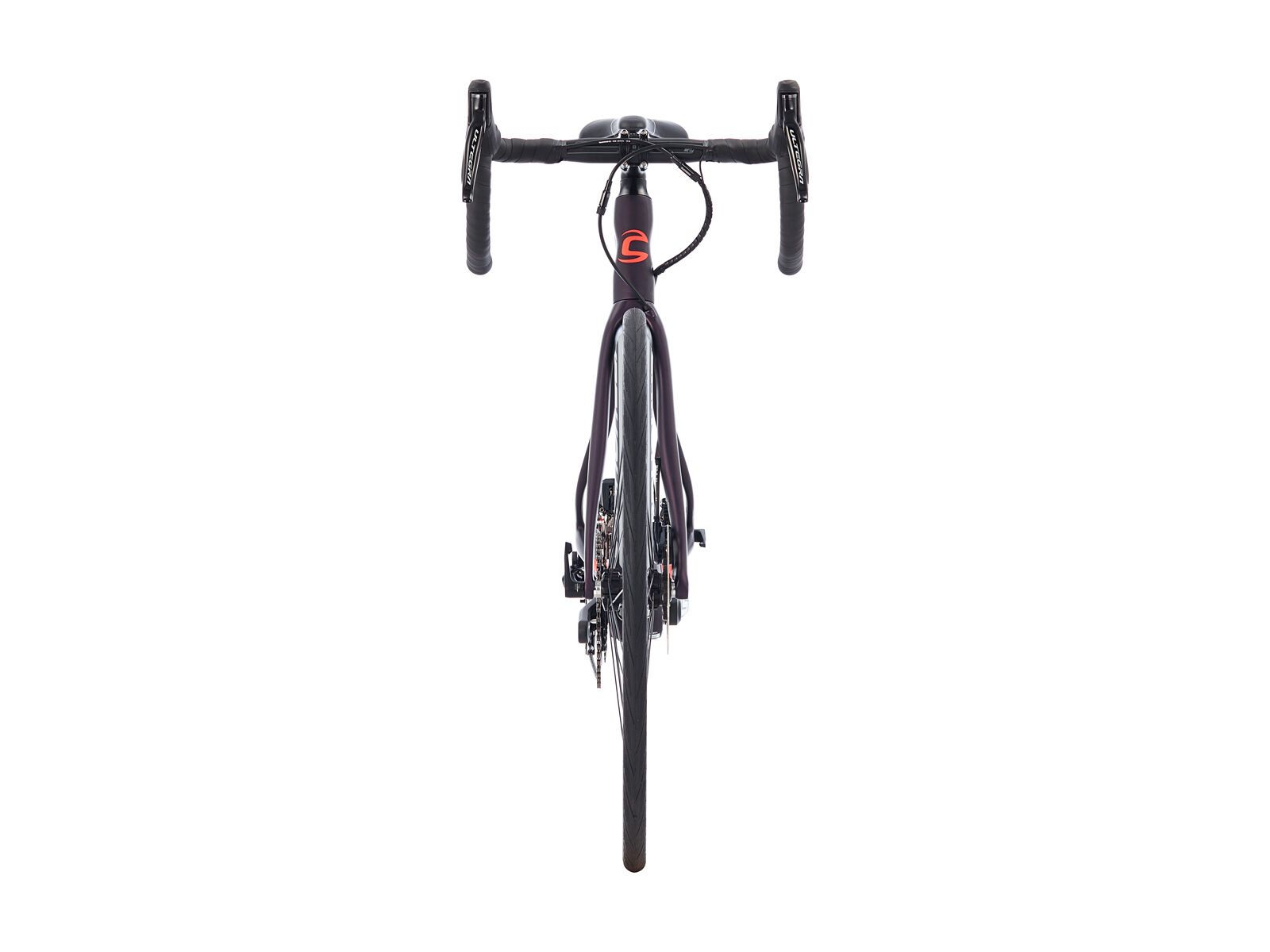 Cannondale Synapse Carbon Disc Women's Ultegra Di2, galaxy w/ fine silver and coral  - satin (GXY) - Bild 3