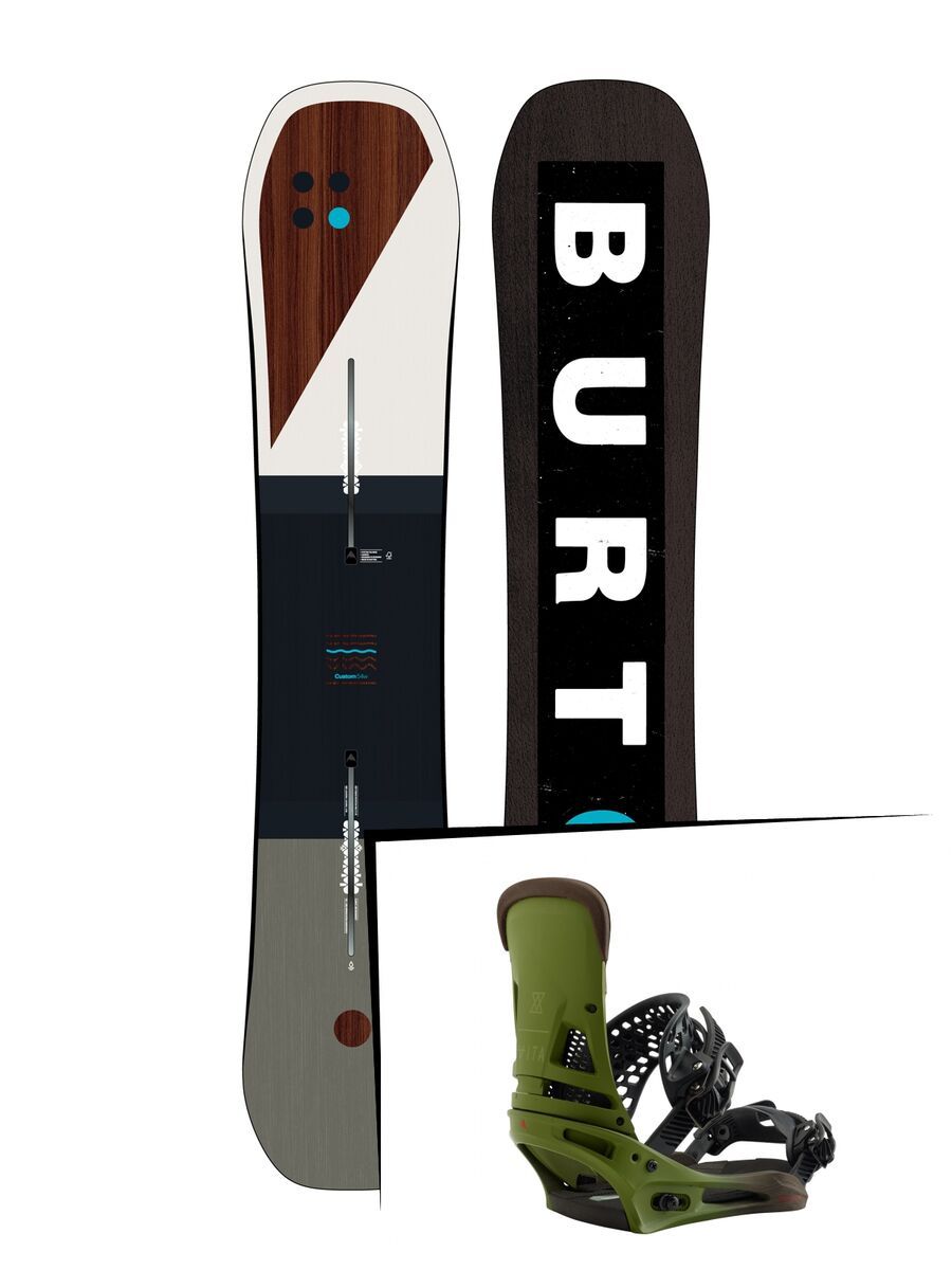 Set: Burton Custom 2019 +  Malavita (2218357S) - Bild 1