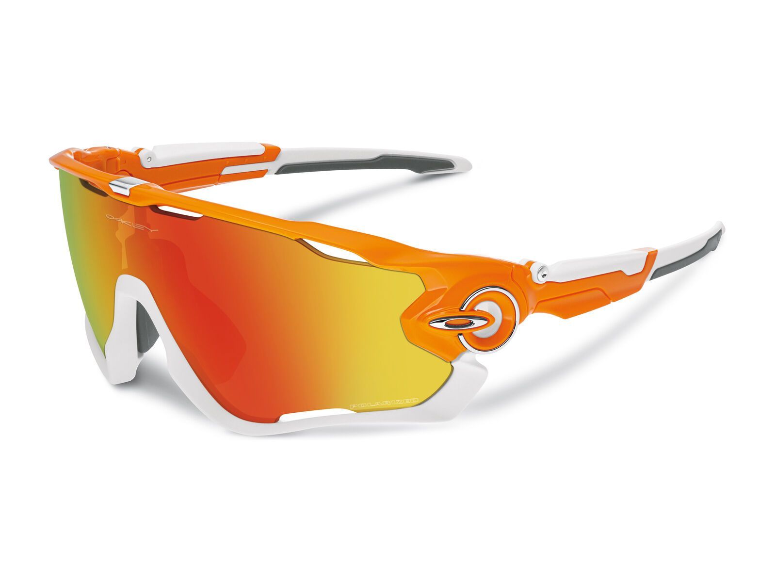 Oakley Jawbreaker, atomic orange/fire iridium polarized - Bild 1