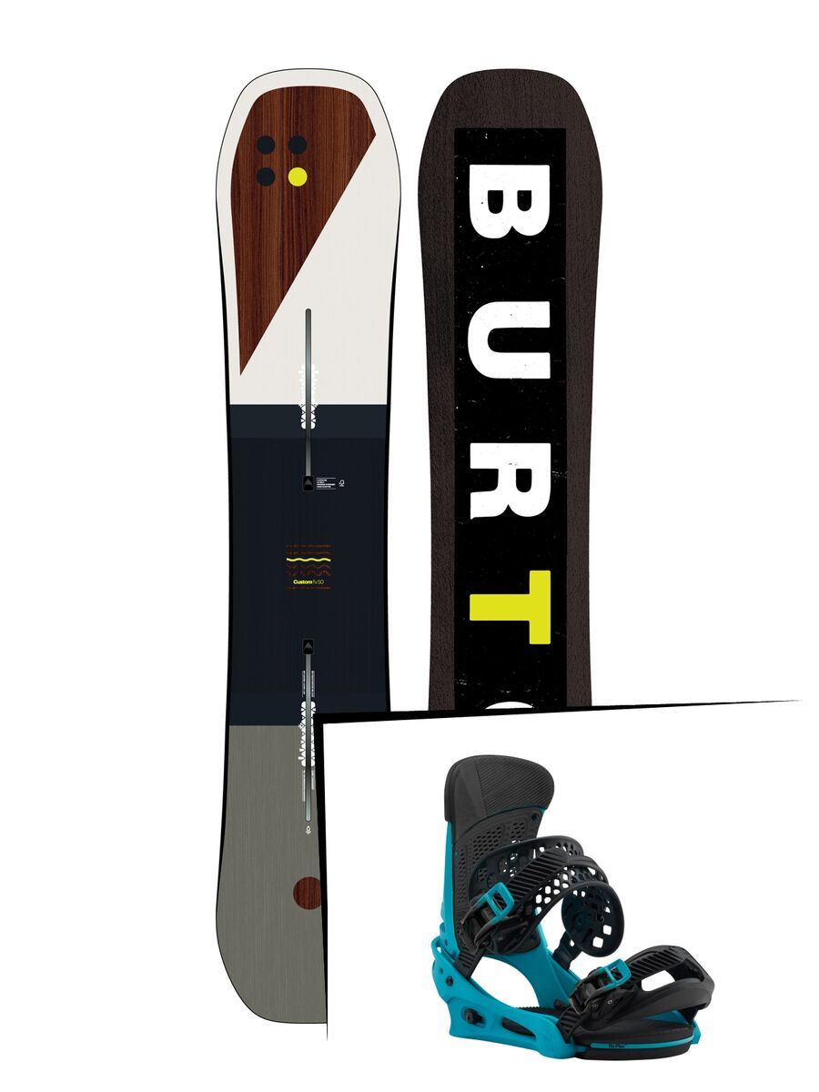 Set: Burton Custom Flying V 2019 +  Malavita (1931034S) - Bild 1