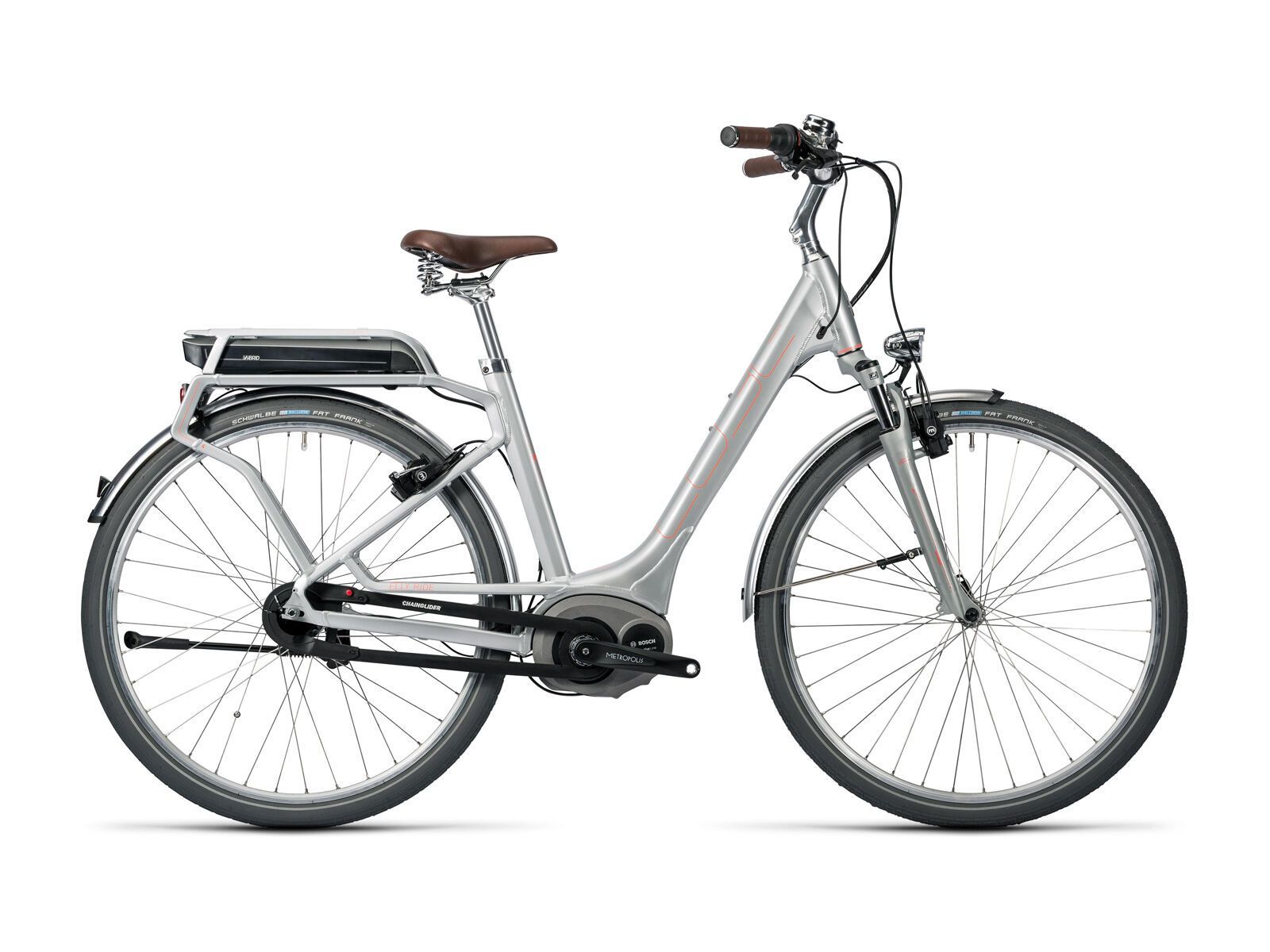 Cube Elly Cruise Hybrid 400 Easy Entry, silver´n´flashred - Bild 1