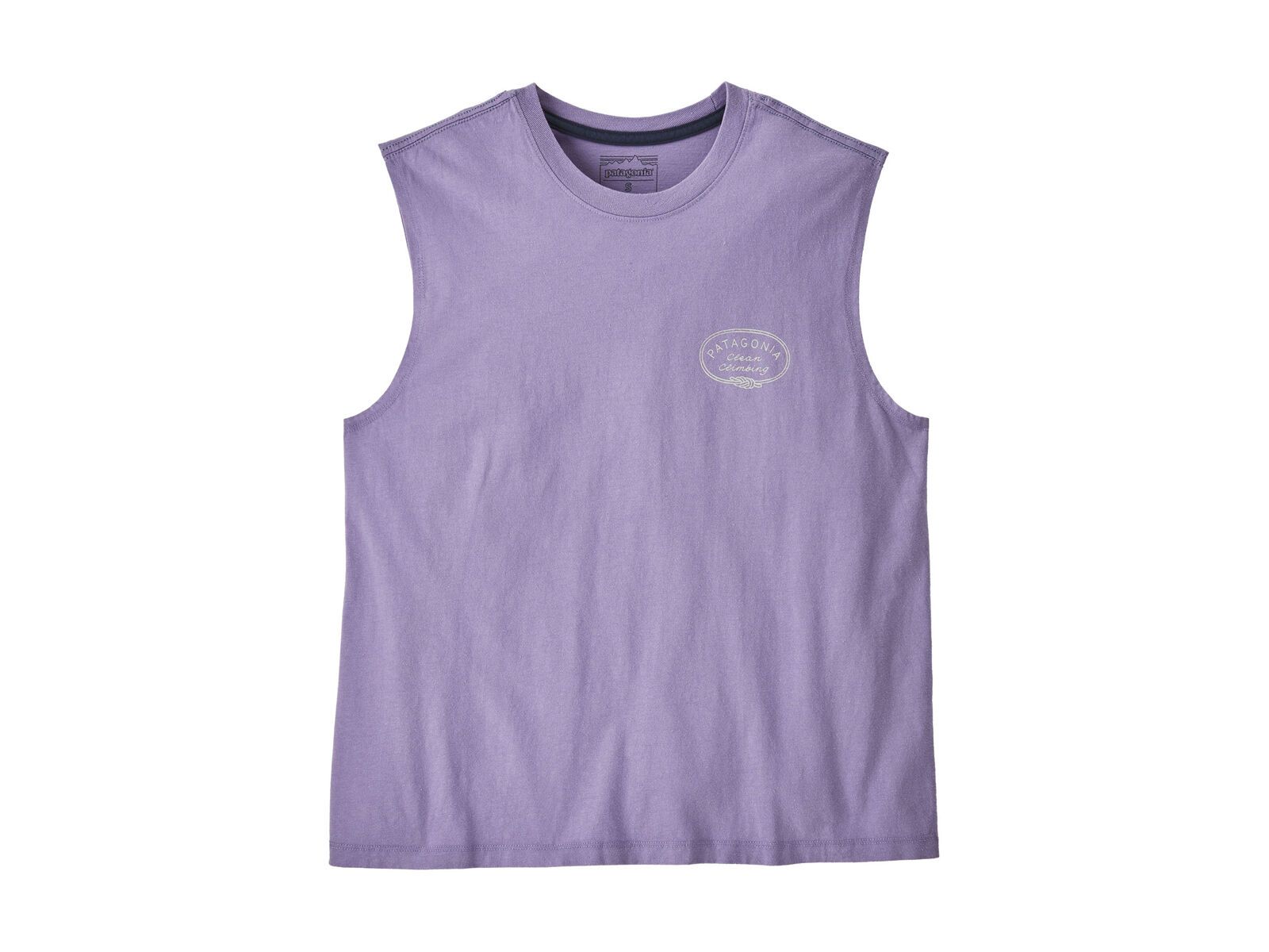 Patagonia Women's Clean Climb Roots Boxy Organic Tank, concrete purple - Bild 1