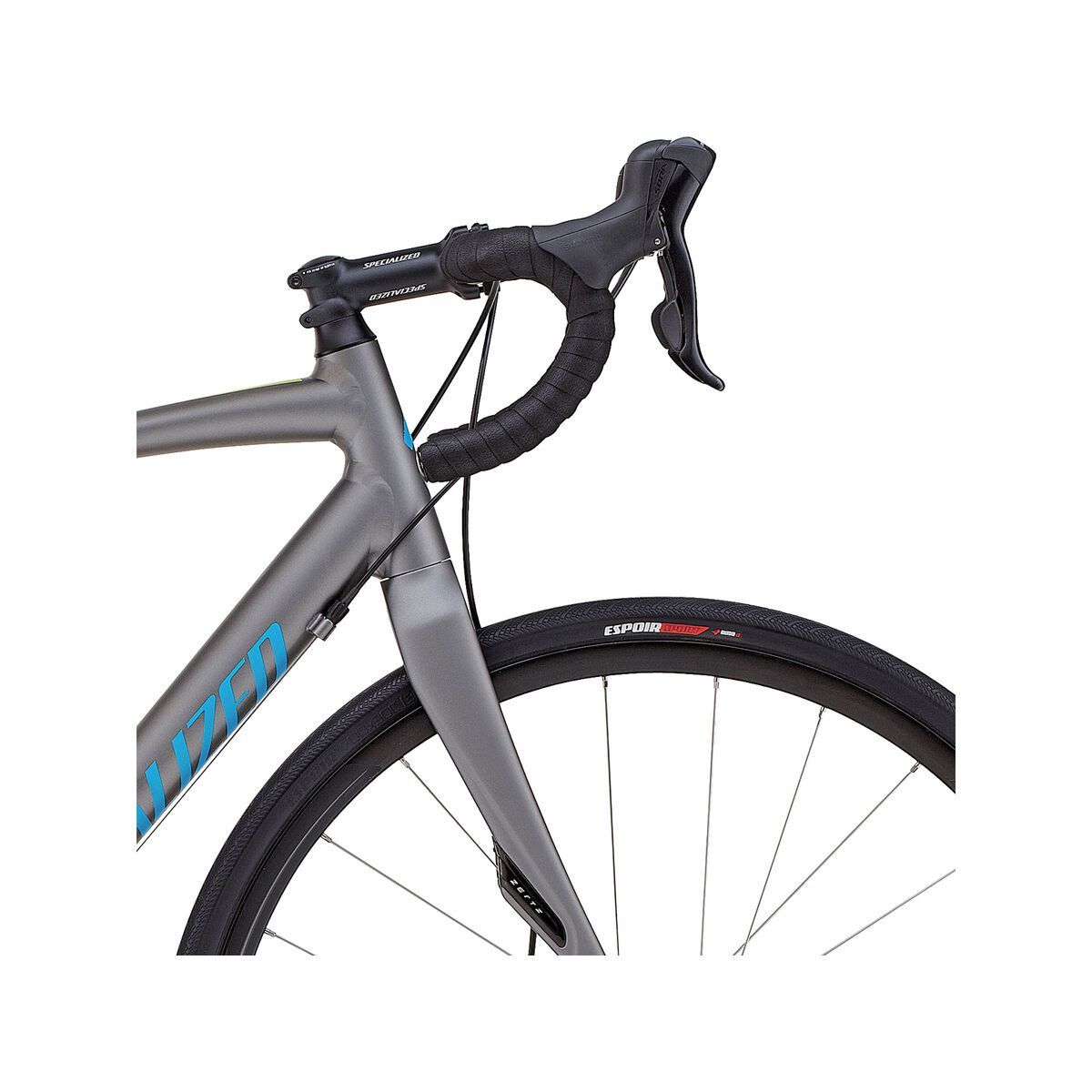 Specialized Diverge Sport A1 CEN, satin sterling/hyper/cyan - Bild 5
