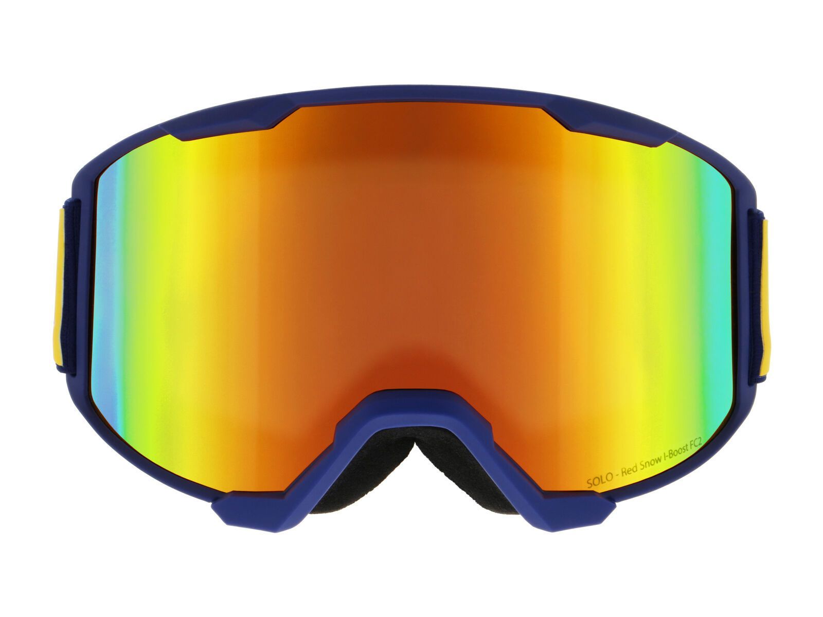 Red Bull Spect Eyewear Solo, Brown-Red Mirror / matt dark blue - Bild 2