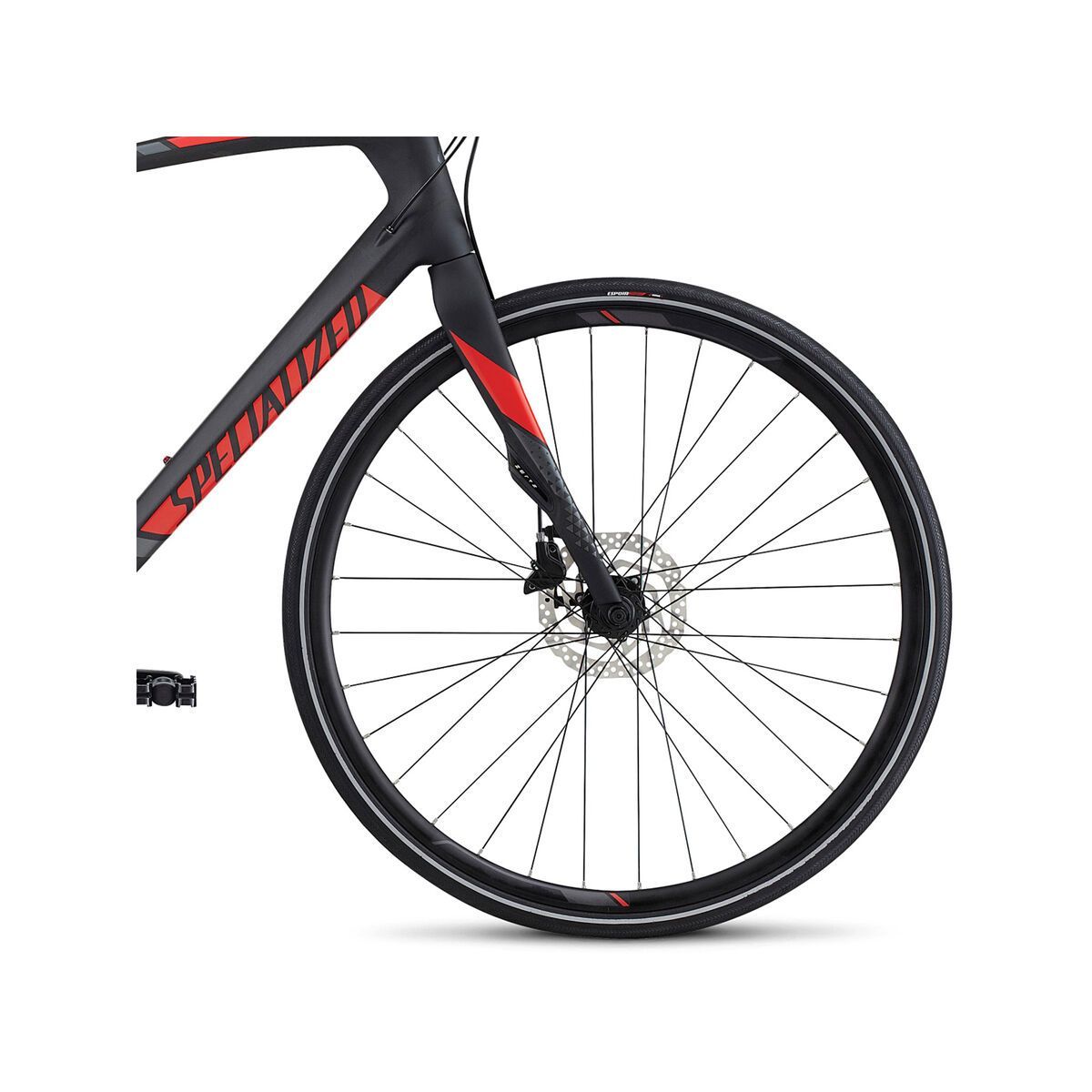 Specialized Sirrus Sport Carbon, carbon/nordic red/charcoal - Bild 2