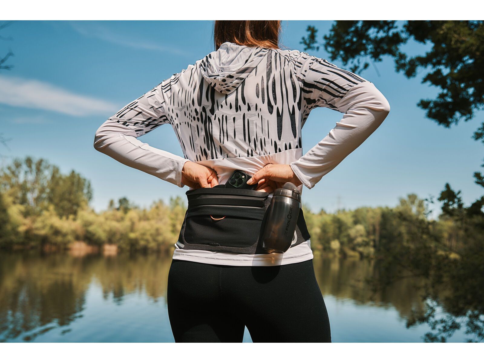 Fidlock Hip Belt Single + Bottle 450, black - Bild 8