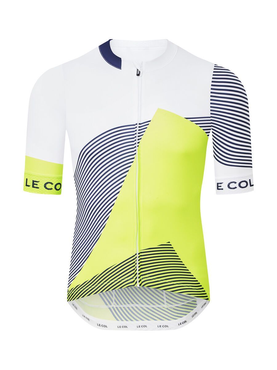 Le Col Sport Lightweight Jersey, white/lime - Bild 1