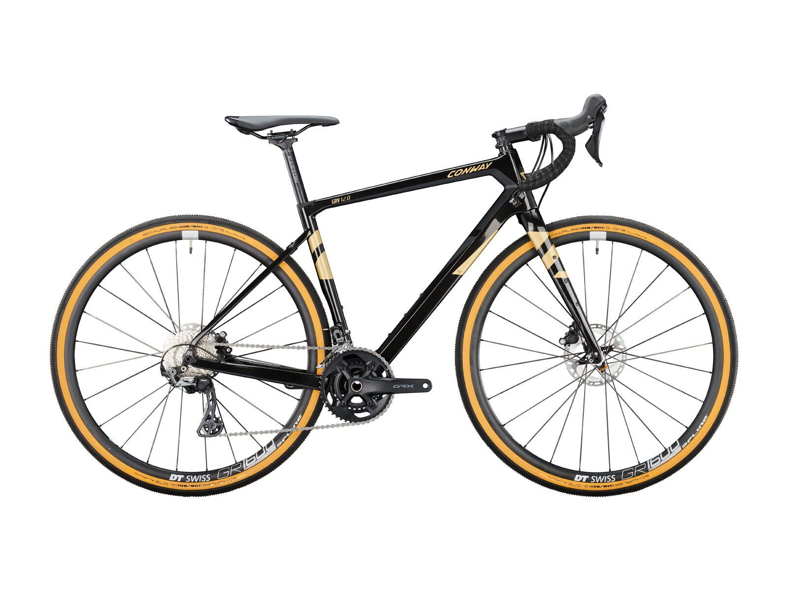 Conway GRV 12.0, black metallic / gold matt - Bild 1
