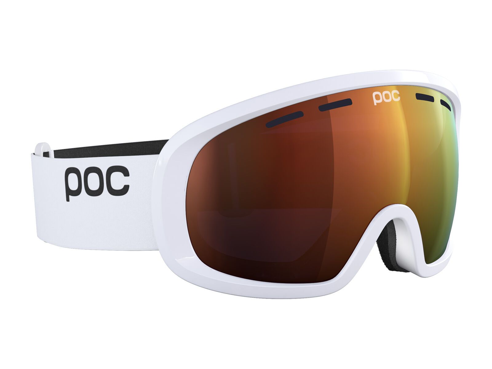 POC Fovea Mid, Clarity Int. Partly Sunny Orange / hydrogen white - Bild 3