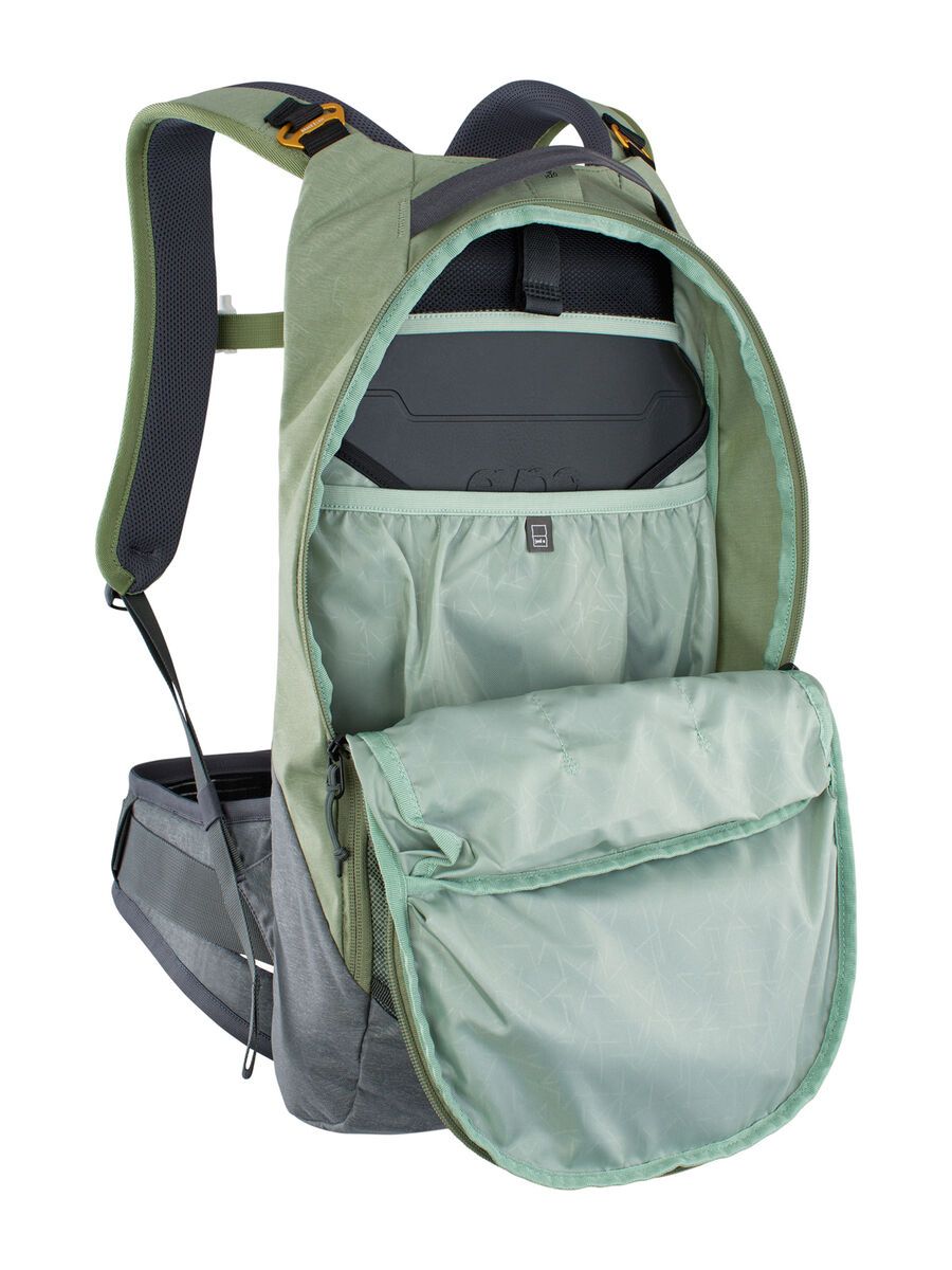 Evoc Trail Pro 10 - L/XL, light olive/carbon grey - Bild 3
