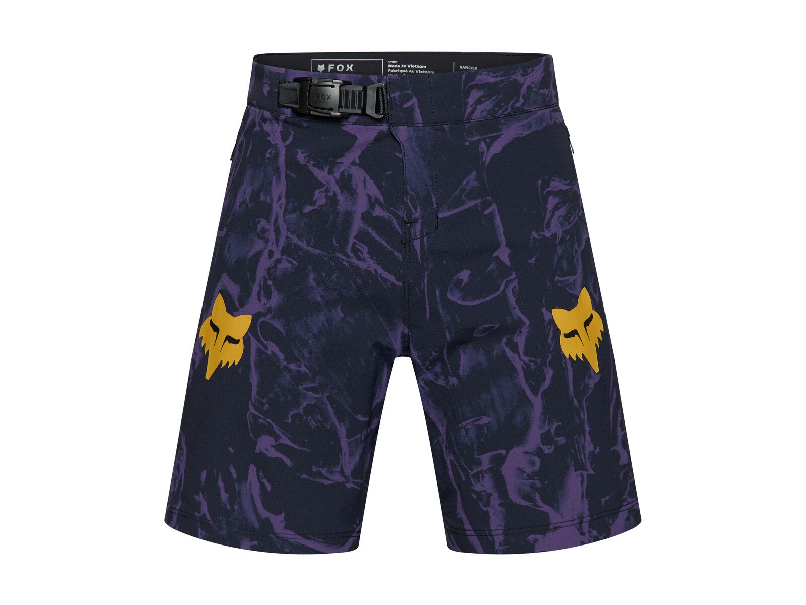 Fox Youth Ranger Short Image Print, plum - Bild 1