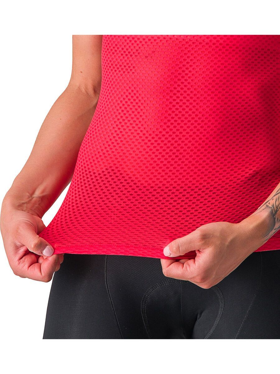 Castelli Pro Mesh W Short Sleeve, hibiscus - Bild 3