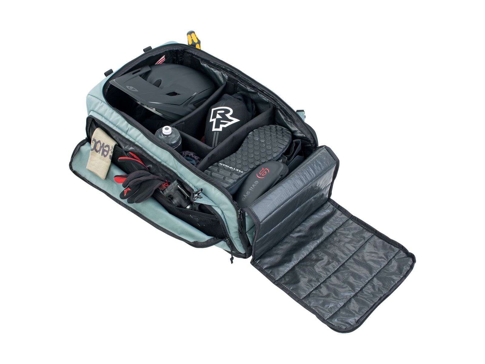 Evoc Gear Bag 55, steel - Bild 5