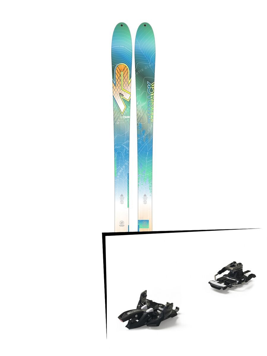 Set: K2 SKI Talkback 82 ECOre 2017 + Marker Alpinist 12 Long Travel (2319302) - Bild 1
