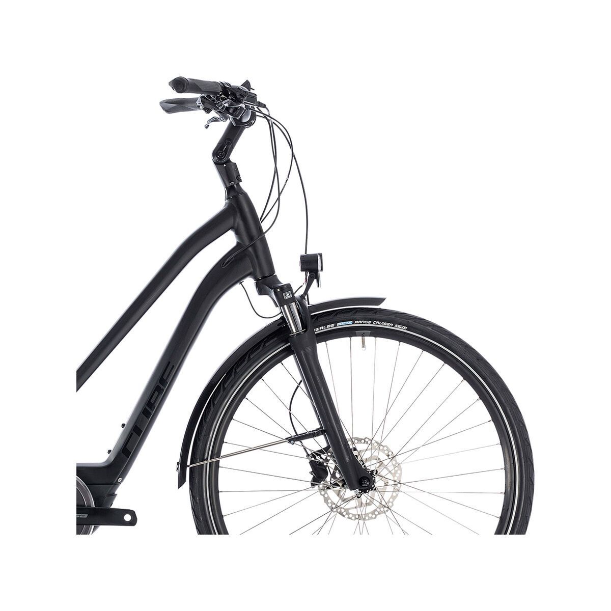 Cube Town Hybrid Sport 400 Trapeze, black´n´glossy - Bild 7