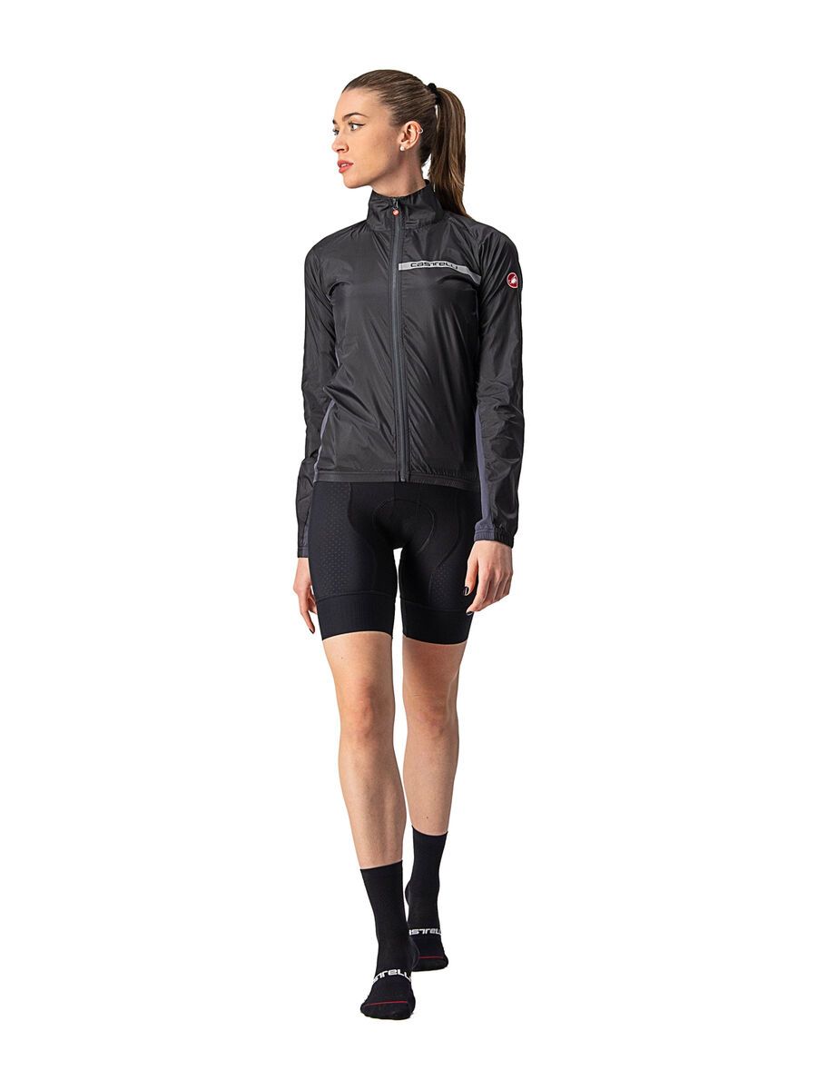 Castelli Squadra Stretch W Jacket, light black/dark gray - Bild 3