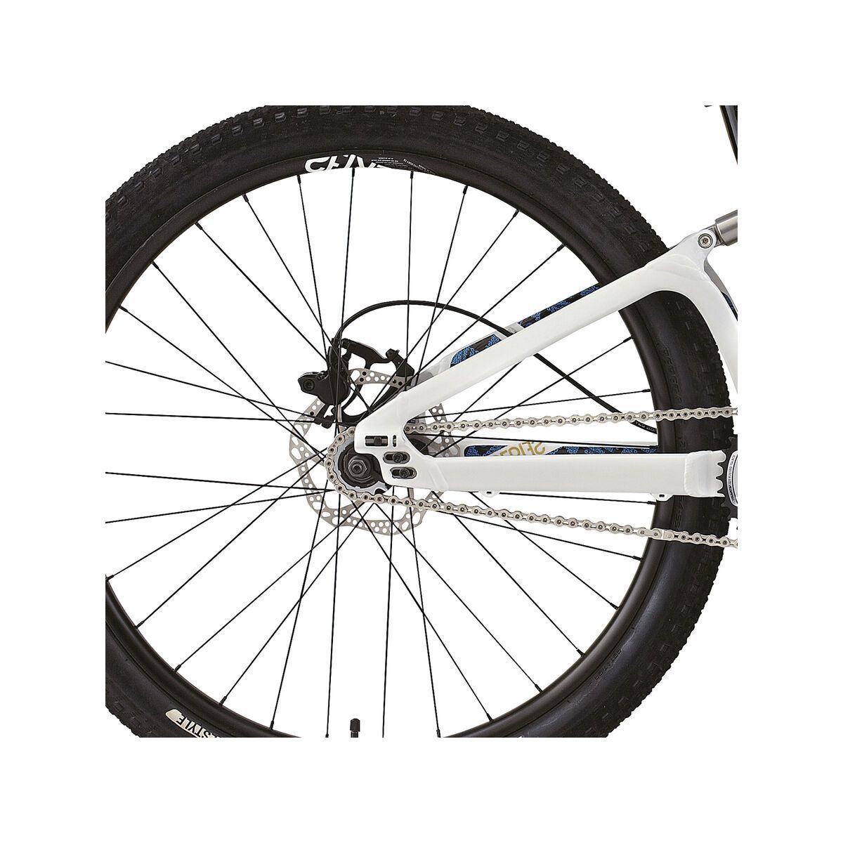 Specialized P. Slope, Gloss Black/White/Cyan/Gold - Bild 4