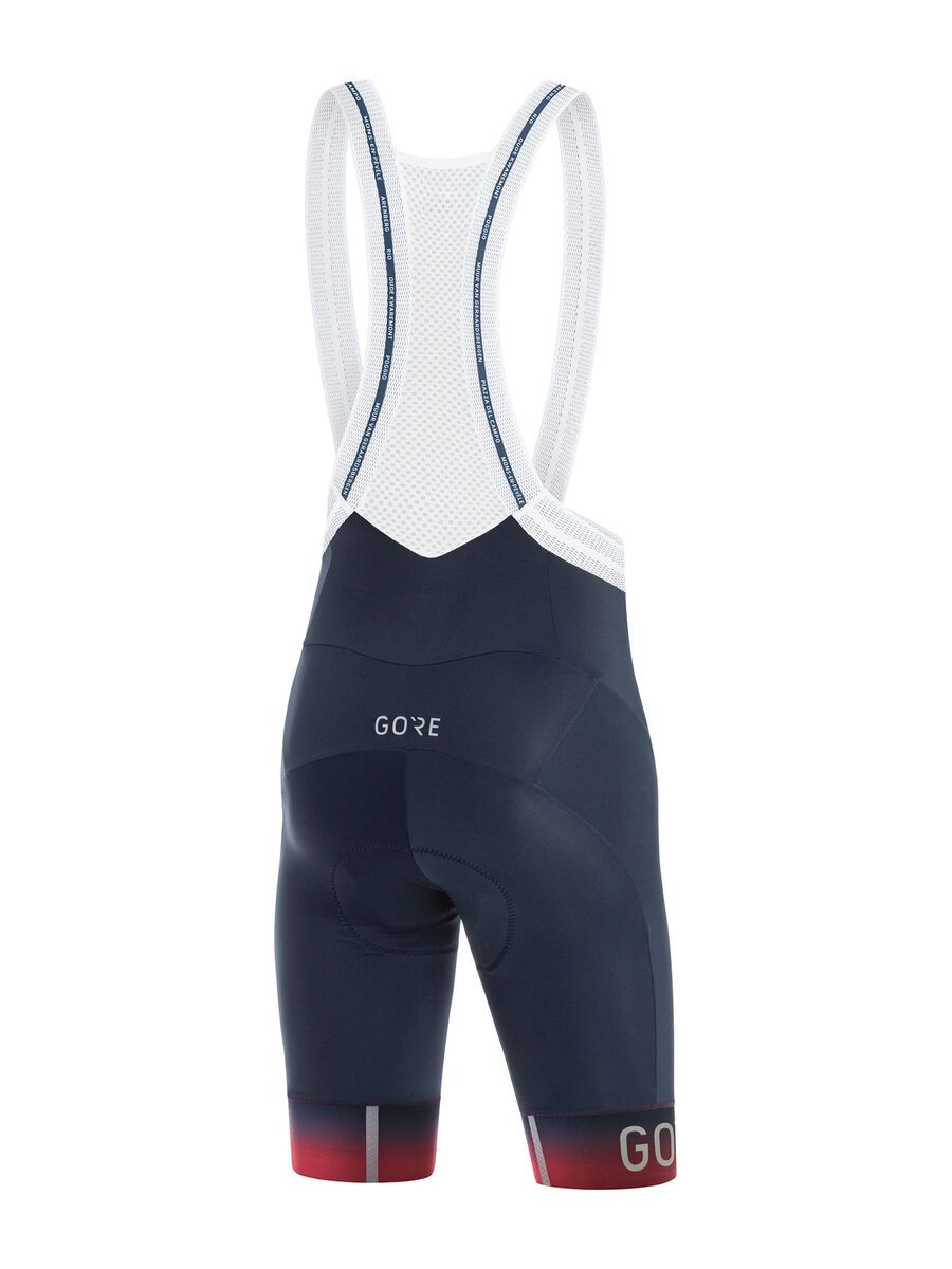 GOREWEAR Cancellara kurze Trägerhose+, orbit blue/red - Bild 2