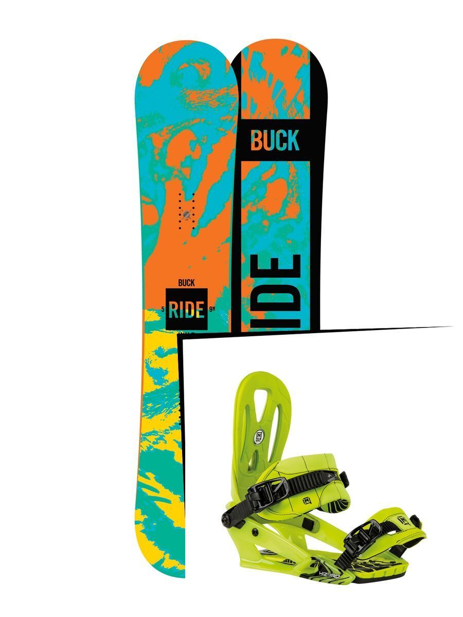 Set: Ride Buck Wild 2016 + Nitro Wizard (1459540S) - Bild 1