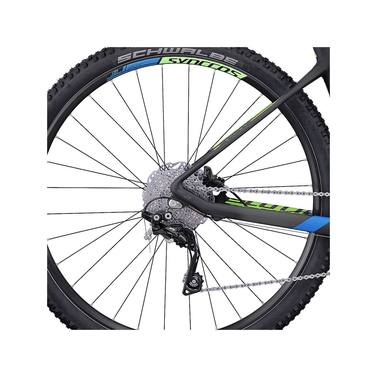 Scott Scale 935, black/blue/green - Bild 4