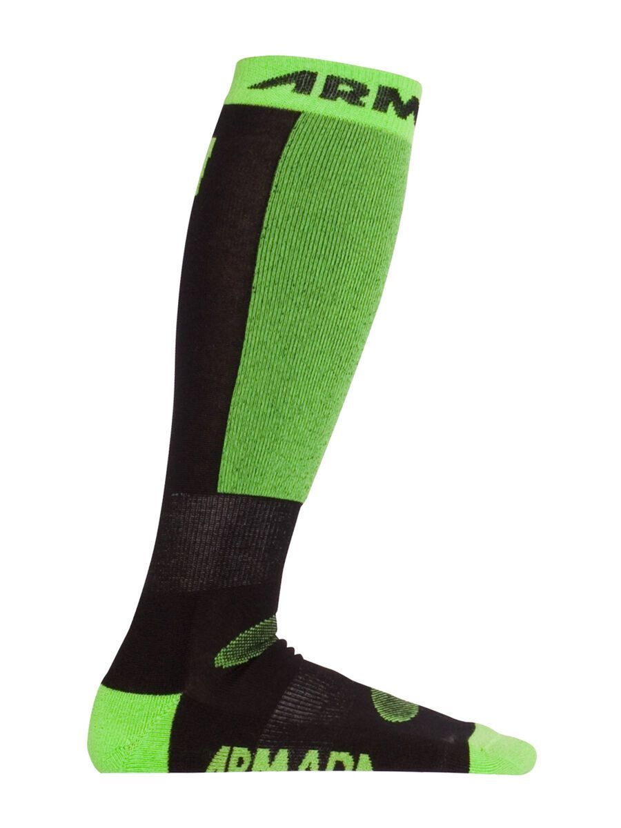 Armada Seymour Merino Sock, black - Bild 1