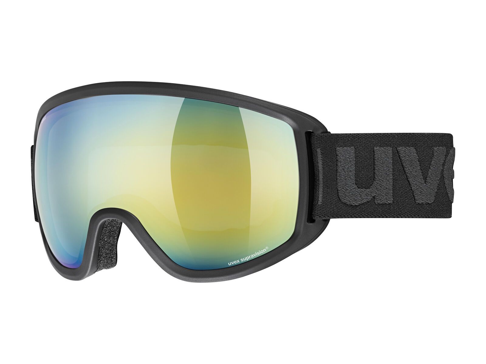 uvex topic FM sphere, black mat/Lens: mirror orange - Bild 1