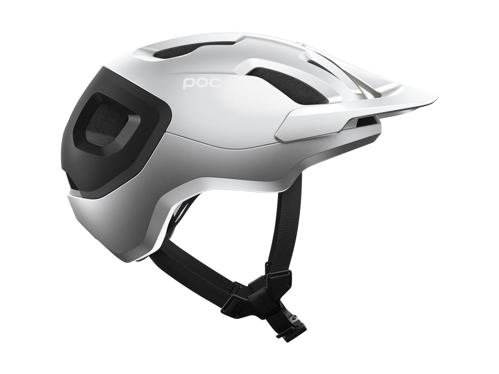 POC Axion Race MIPS, uranium black/argentite silver matt - Bild 3