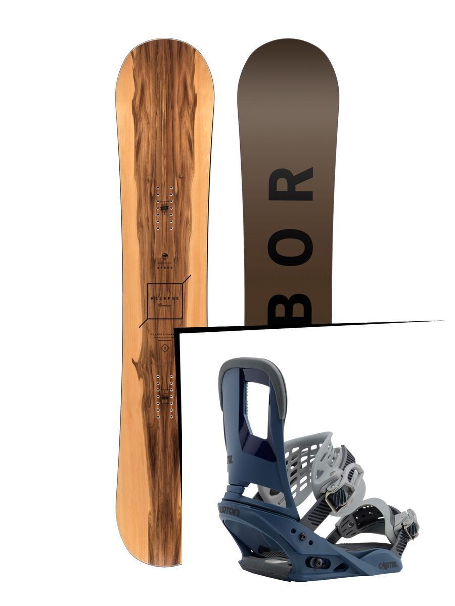 Set: Arbor Relapse Premium 2017 + Burton Cartel (1712706S) - Bild 1