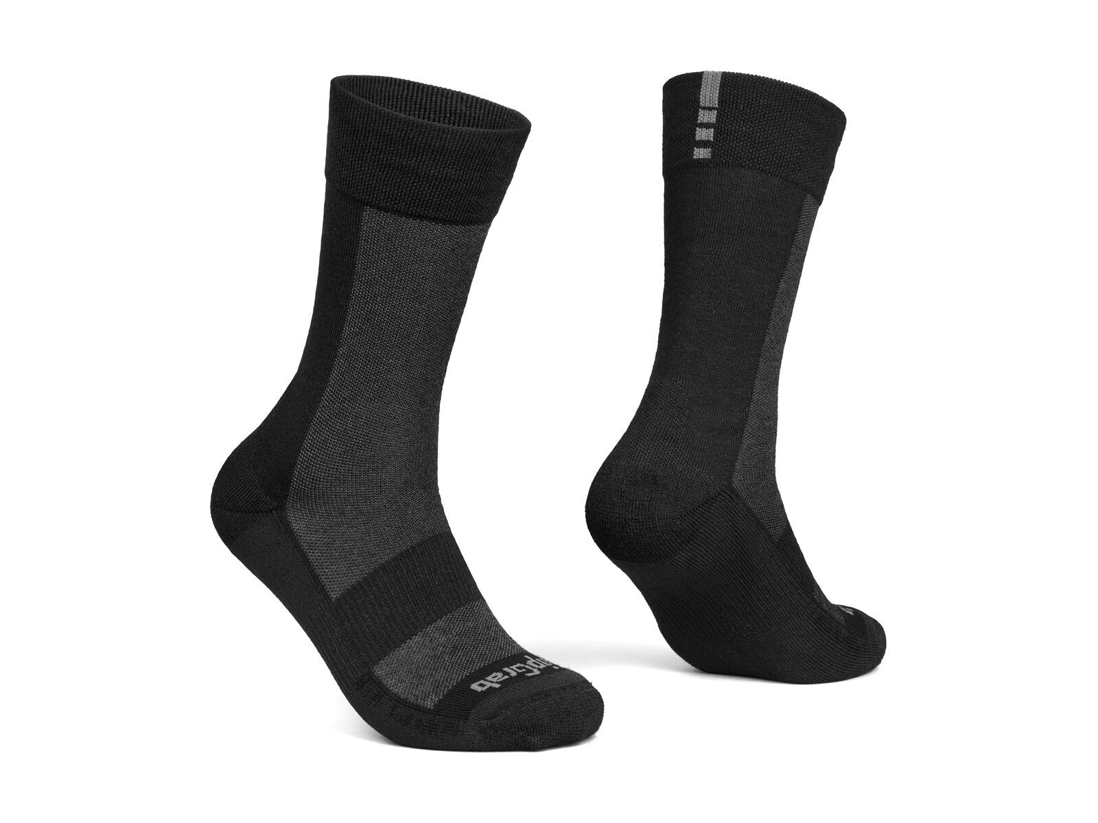 GripGrab Alpine Merino High Cut Winter Socks, black - Bild 1